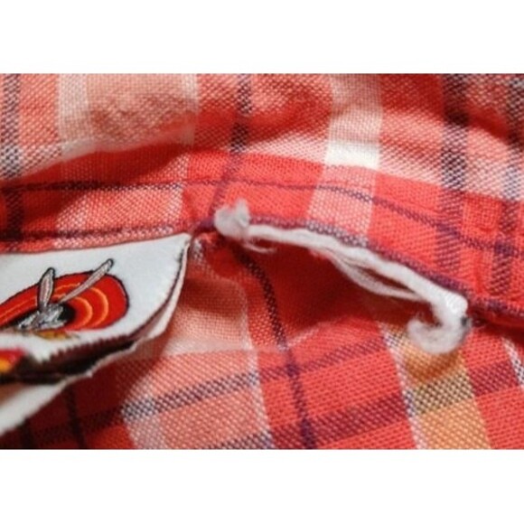 VTG Original Looney Tunes Womens Med Bust 38" Tweety Bird Checkered Vest 24" OAL - Picture 9 of 11